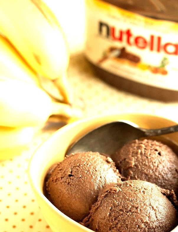 Recipe: Nutella-Banana Ice Cream