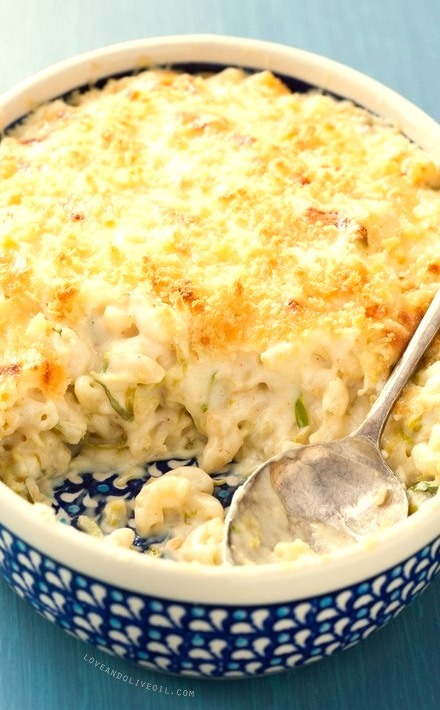 Brussels Sprouts Mac and Cheese